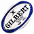 Мяч для регби GILBERT G-TR4000 арт. 42098104 р.4 бело-темносиний